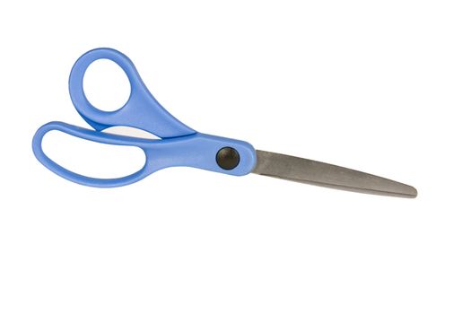 scissors isolated over white with clipping path at this size