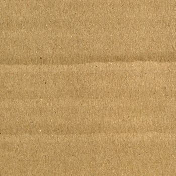 Brown corrugated cardboard sheet background