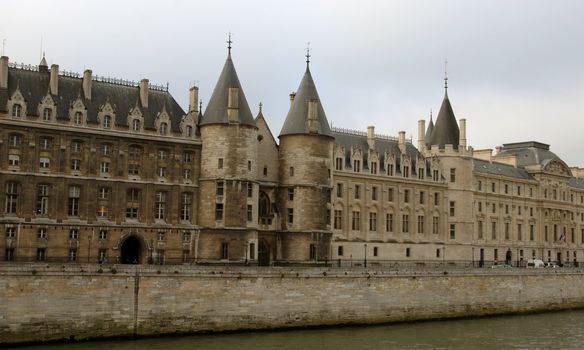 conciergerie, ex prison in paris, capital of the france