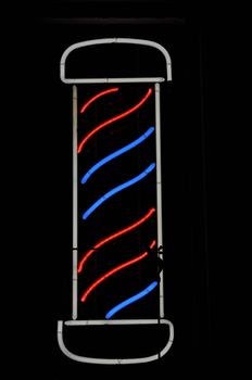 Barber Shop Pole Neon Light Sign