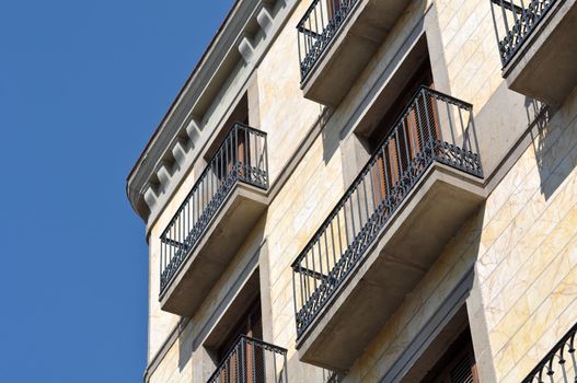 Apartment Buildings in Tourist Destination Barcelona