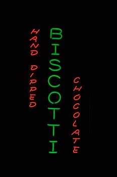 Biscotti Bakery Neon Light Sign