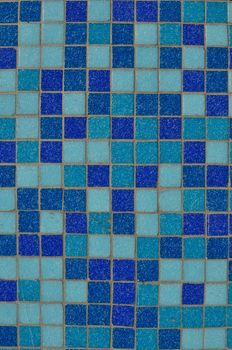 Horizontal Blue Tile Background with open space for text
