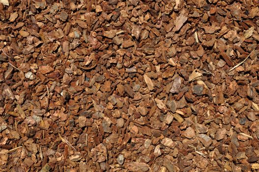 Mulch Red Wood Bark Background