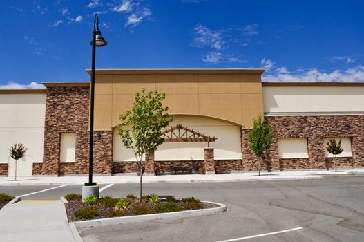 Shopping Center Strip Mall