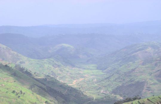         landscape, africa, the nature, hill,  beauty, the sky, rwanda                       