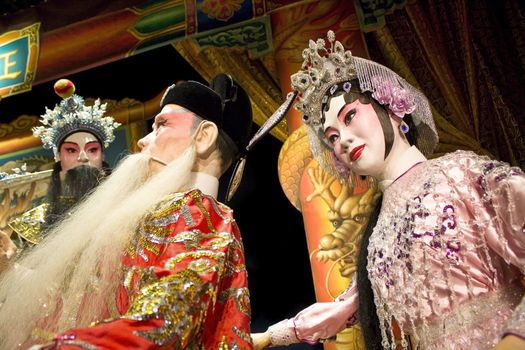 chinese opera dummy ,it is a toy,no need model release 