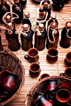 Traditional Romanian pottery festival, Cucuteni and Horezu ceramics.