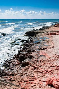 Romanian coastline of the Black Sea