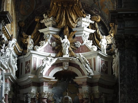 Chiesa degli Scalzi interior - Venice, Italy