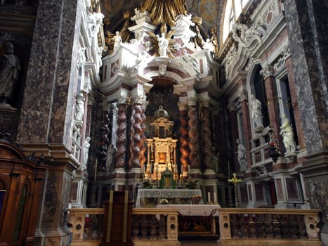 Chiesa degli Scalzi interior - Venice, Italy