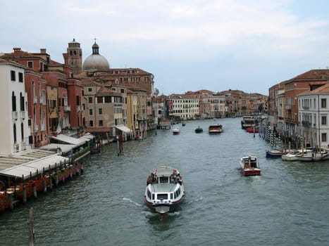 Venice - Exquisite antique buildings along Canal Grande