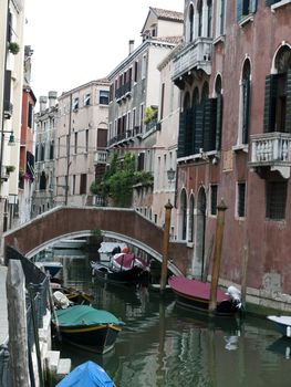 Venice - Buildings along the venetian canal
