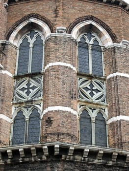 The church Santa Maria Gloriosa dei Frari - Venice Italy