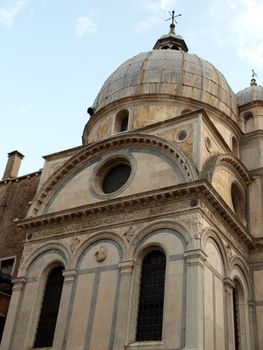 Venice - Saint Maria of the Miracles.The Church of Santa Maria dei Miracoli is a veritable Renaissance jewel of the Cannaregio district of Venice. Built between 1481-90 on the narrow Campo dei Miracoli, Santa Maria dei Miracoli is one of the first and most successful Renaissance churches in VeniceBuilt