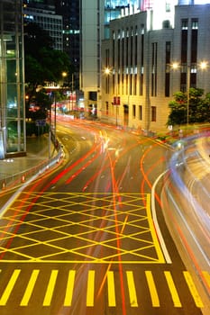 traffic through downtown