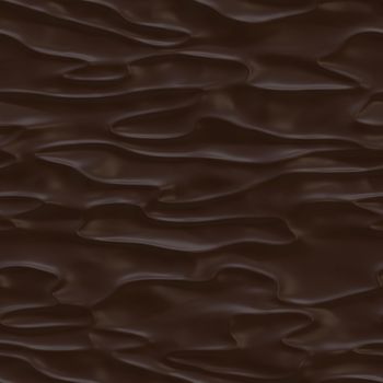 Surface of a chocolate candy bar. Seamless tile.