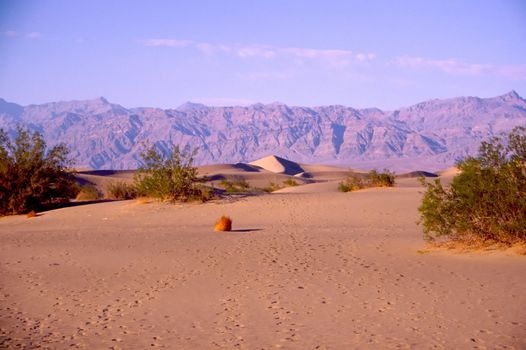 Death Valley is the lowest, driest and hottest valley in the United states. It is the location of the lowest elevation in Western hemisphere