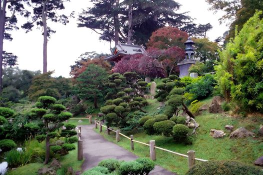 The Japanese Tea Garden in San Francisco, California, was an immensely popular feature of Golden Gate Park originally built as part of a sprawling World's Fair, the California Midwinter International Exposition of 1894. For more than 20 years San Francisco Parks Trusts' Park Guides have given free tours [1] providing context and history for this historic Japanese-style garden