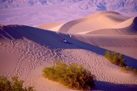 Death Valley is the lowest, driest and hottest valley in the United states. It is the location of the lowest elevation in Western hemisphere