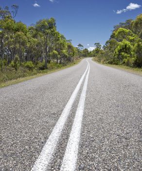 An image of a road in Australia