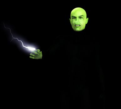 An image of an nasty and evil wizard.