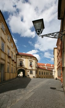 Guildhall in the center of Brno, Czech  republic