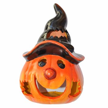Halloween Jack o lantern orange pumpking lamp