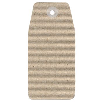 Tag label isolated over a white background