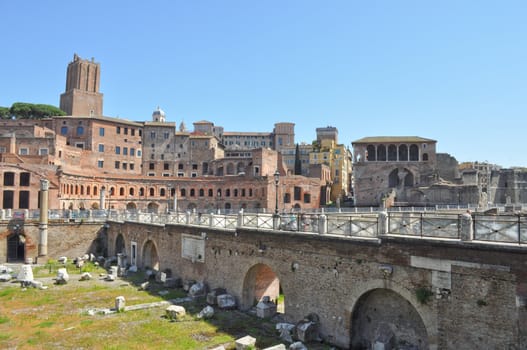 Trajan's Market (Mercati Traianei) in Rome, Italy