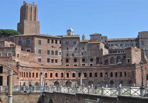 Trajan's Market (Mercati Traianei) in Rome, Italy