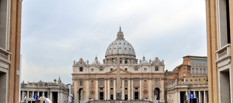 Basilica church of Saint Peter (San Pietro), Rome, Italy