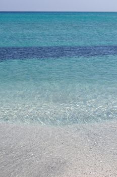 The Stintino beach in Sassari, Sardinia, Italy