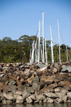 Airlie Beach Coast in Queensland, Australia