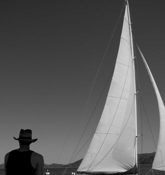 Sailing the Whitsunday Islands Archipelago, Australia