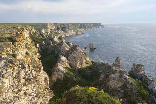 Beautiful view of Jangul. Crimea, Ukraine