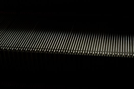 escalator texture background in black is useful