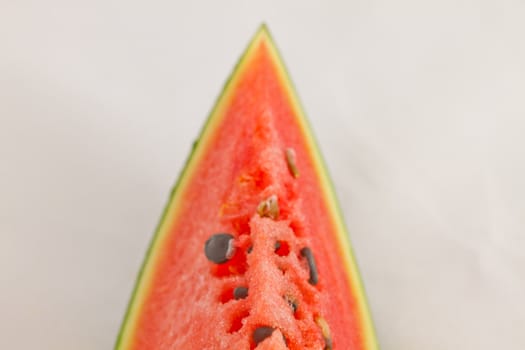 slice of watermelon, isolated on white