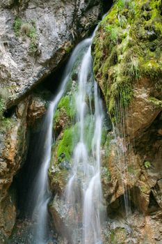 Peaceful waterfall