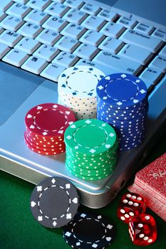 Online gambling concept