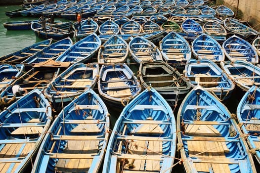 a lot of boats in port