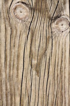 Close up view of some old texture of a wooden board.