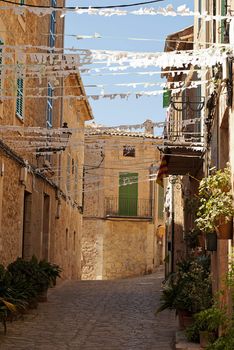 Valldemossa , village and municipality on the island of Majorca, part of the Spanish autonomous community of the Balearic Islands