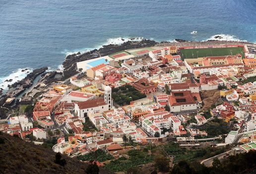 Garachico, town on the coast of Canary island Tenerife