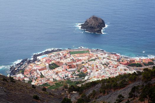 Garachico, town on the coast of Canary island Tenerife