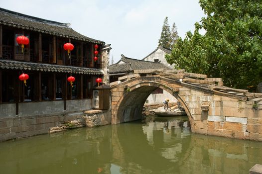 The detial of contruction of water town in China