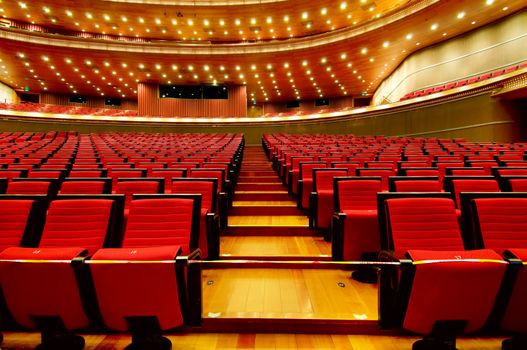 China National Grand Theater interior (in Beijing)