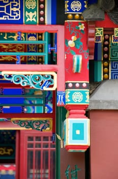 The details of structure of Chinese architecture