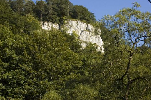 ojcowski national park near cracow in poland