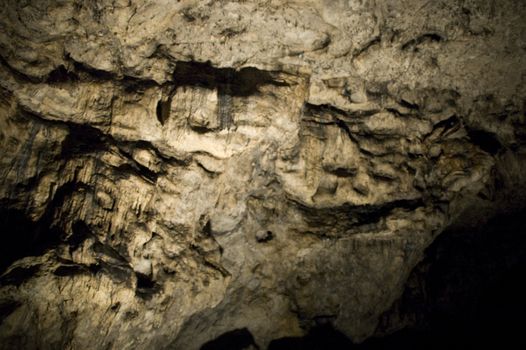 cave in ojcowski national park in poland